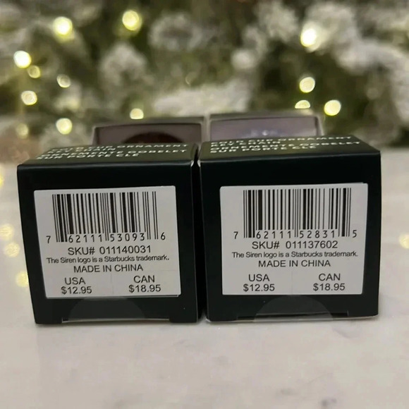 2022 Starbucks, holiday ornaments Berry and Silver - Picture 4 of 5